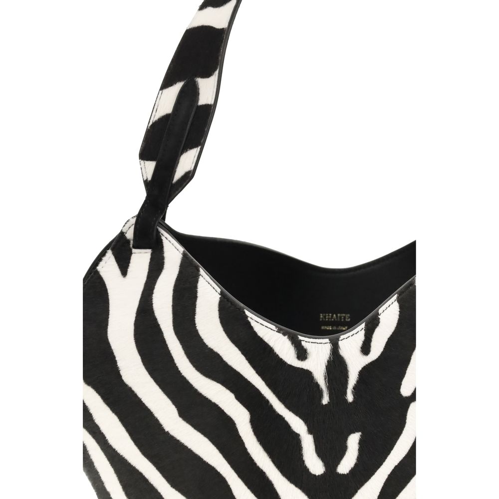 Mini bolso tote Lotus en piel de potro y ante