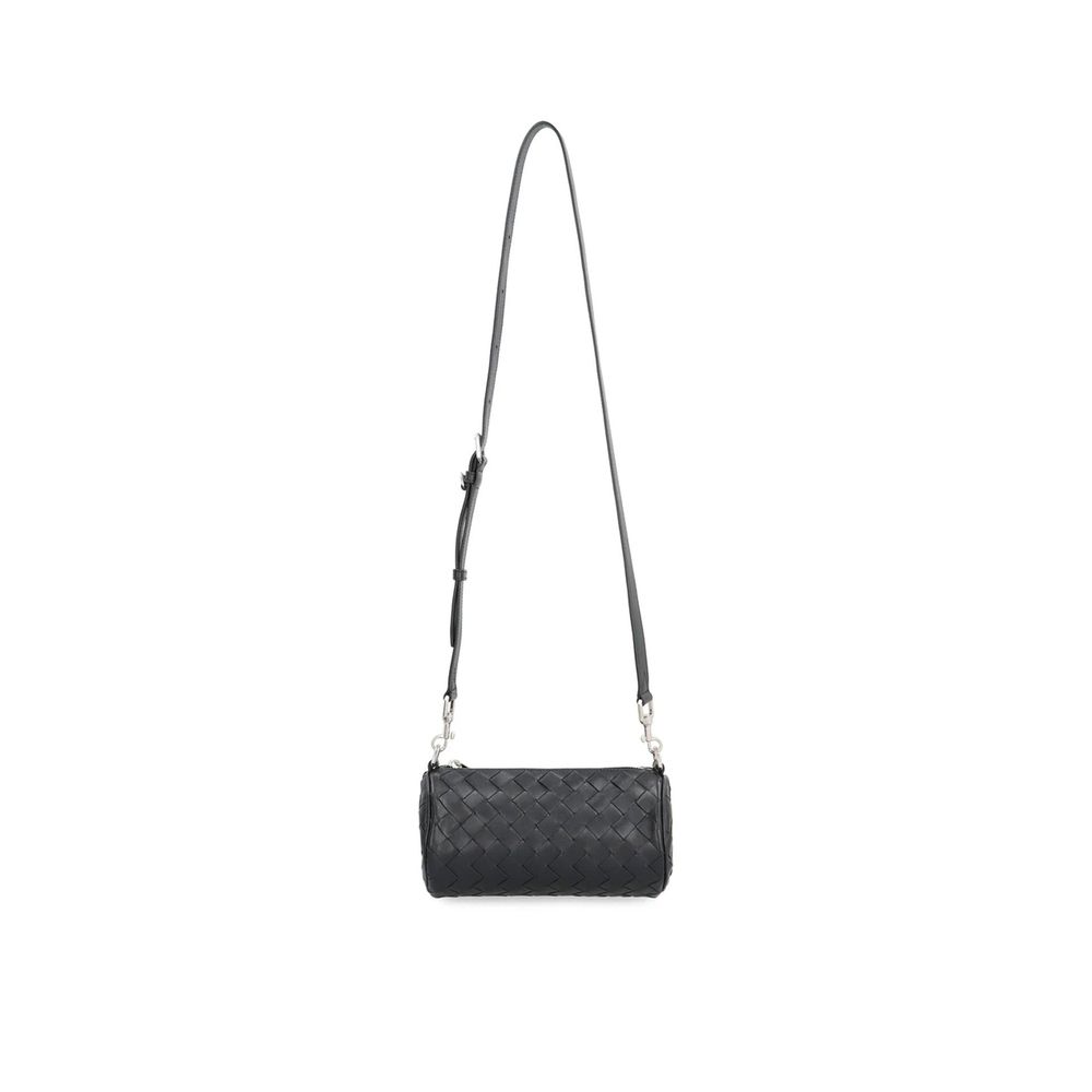 Intrecciato Barrel Crossbody Bag