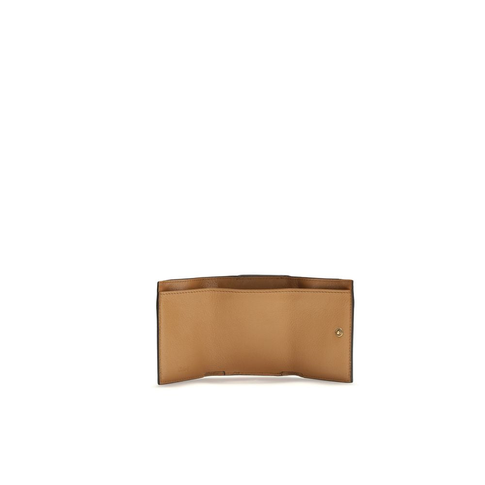 Mini Paddington Tri-fold in Grained Leather