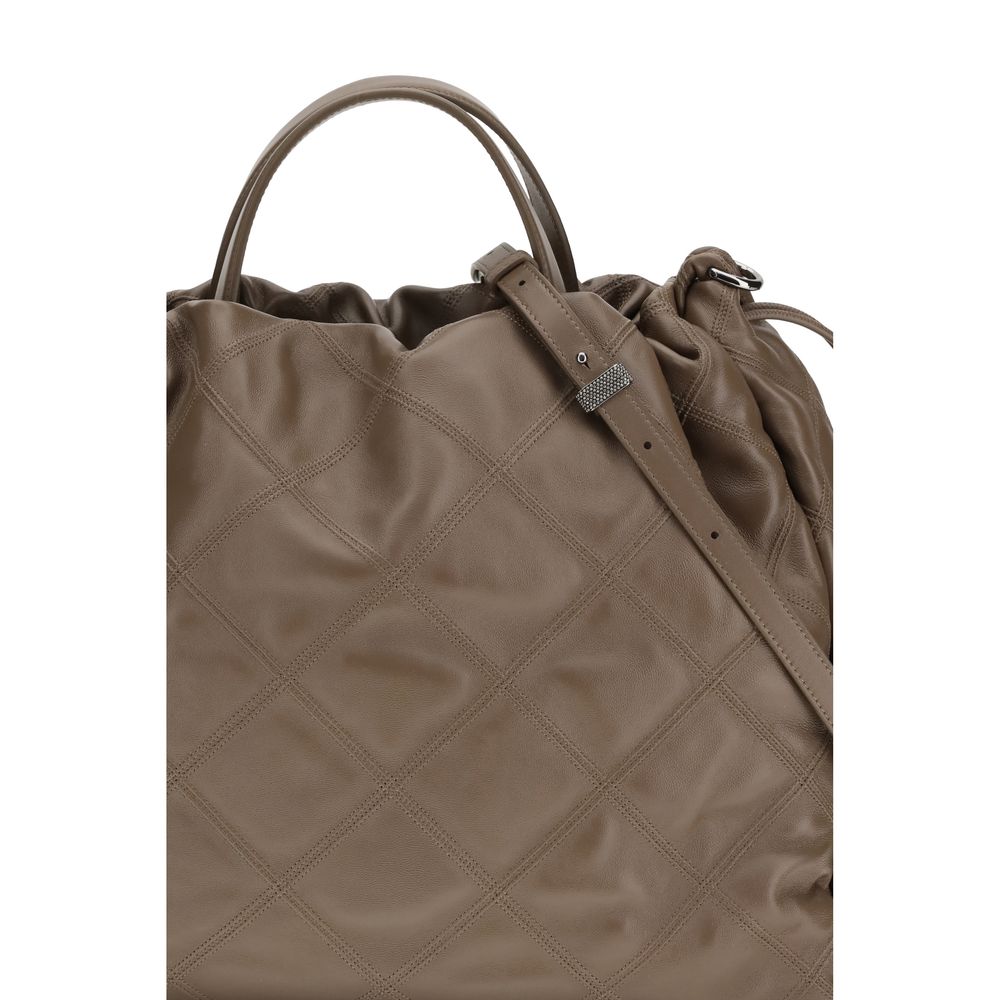 Bolso shopping Mellow grande en piel napa