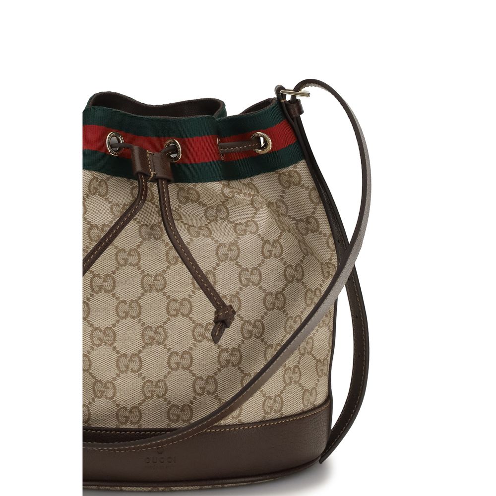 Bolso tipo cubo Venice pequeño en lona GG