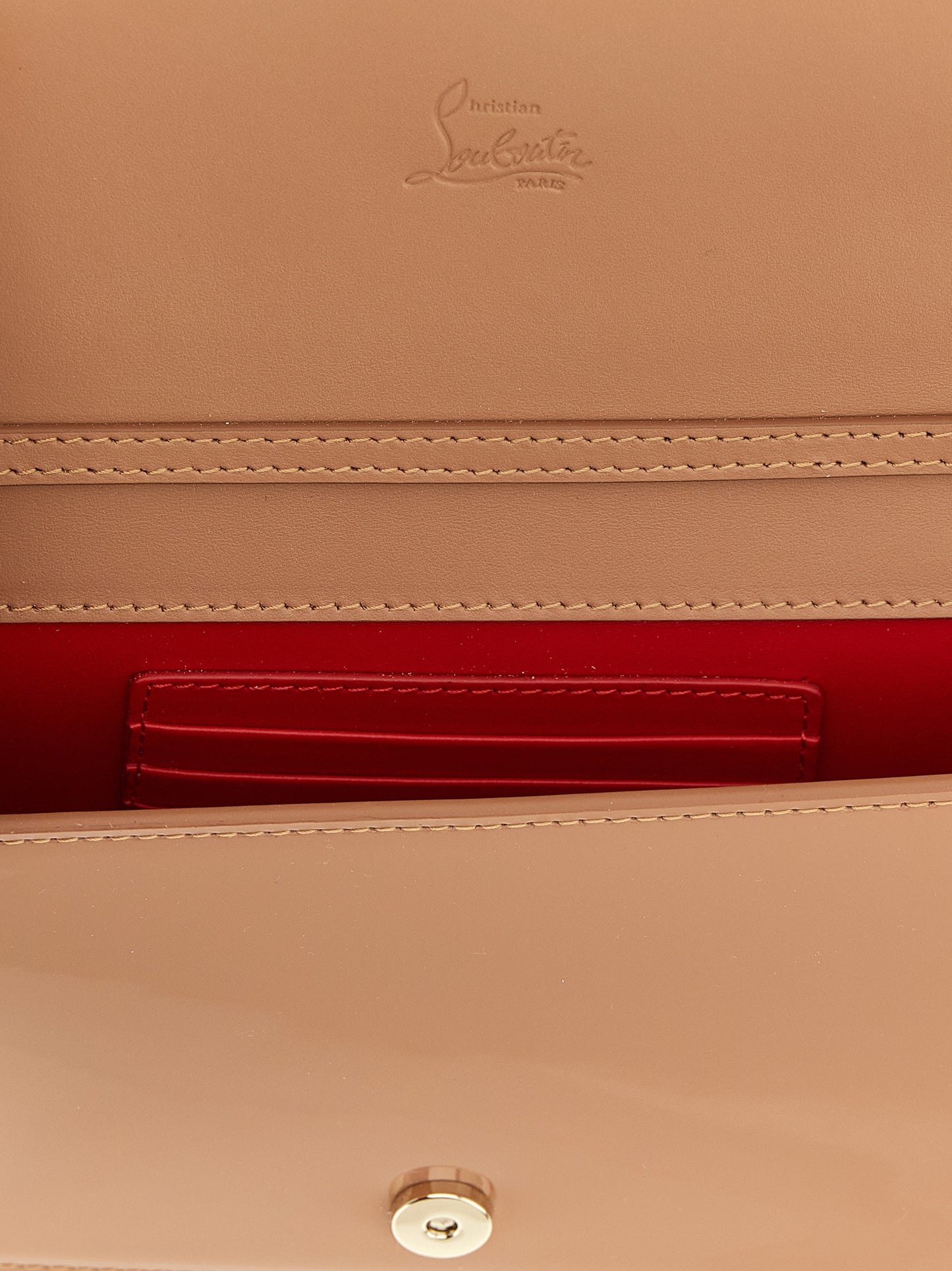 Cartera de mano Bettina en piel de ternera charolada