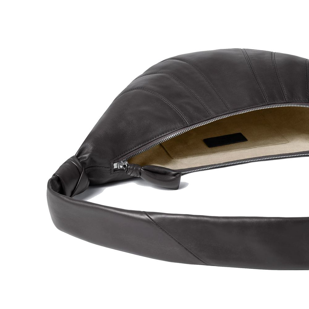 Croissant Medium Bag in Nappa Leather
