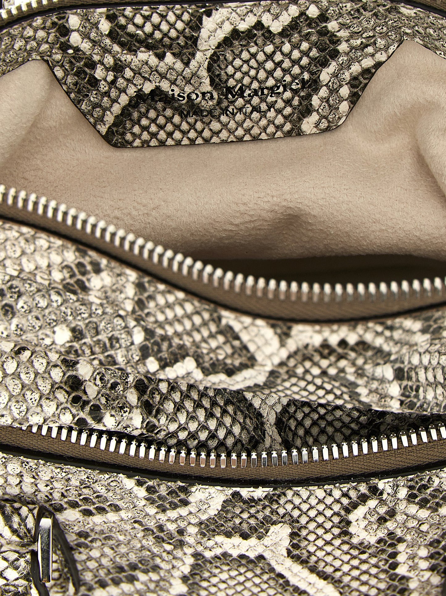 5AC Classique Mini Bag in Python-print Goatskin