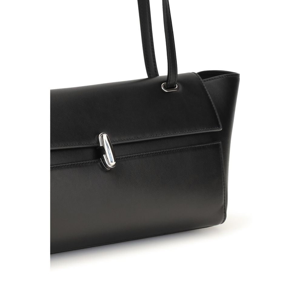 Bolso al hombro Symmetry Trapeze en piel de becerro