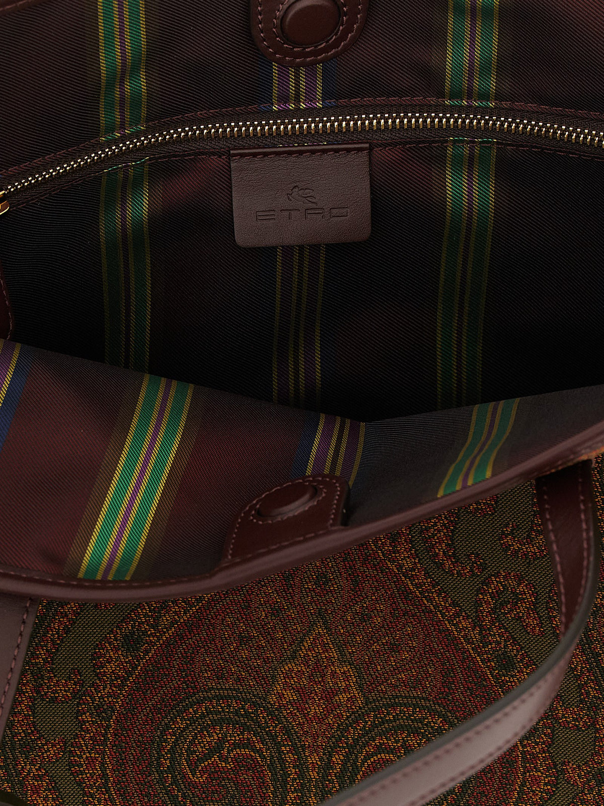 Bolso Love Trotter grande en tejido jacquard