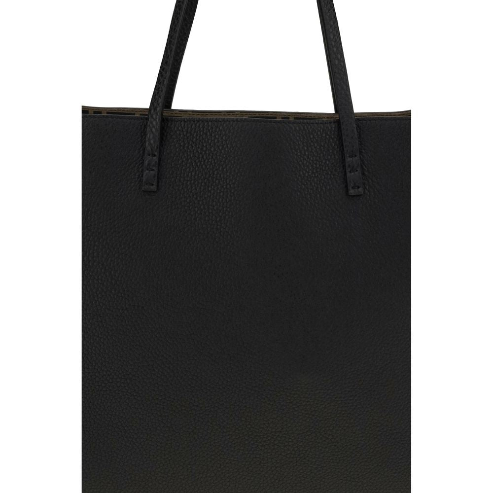 Sac à bandoulière en cuir de veau noir Bos Taurus