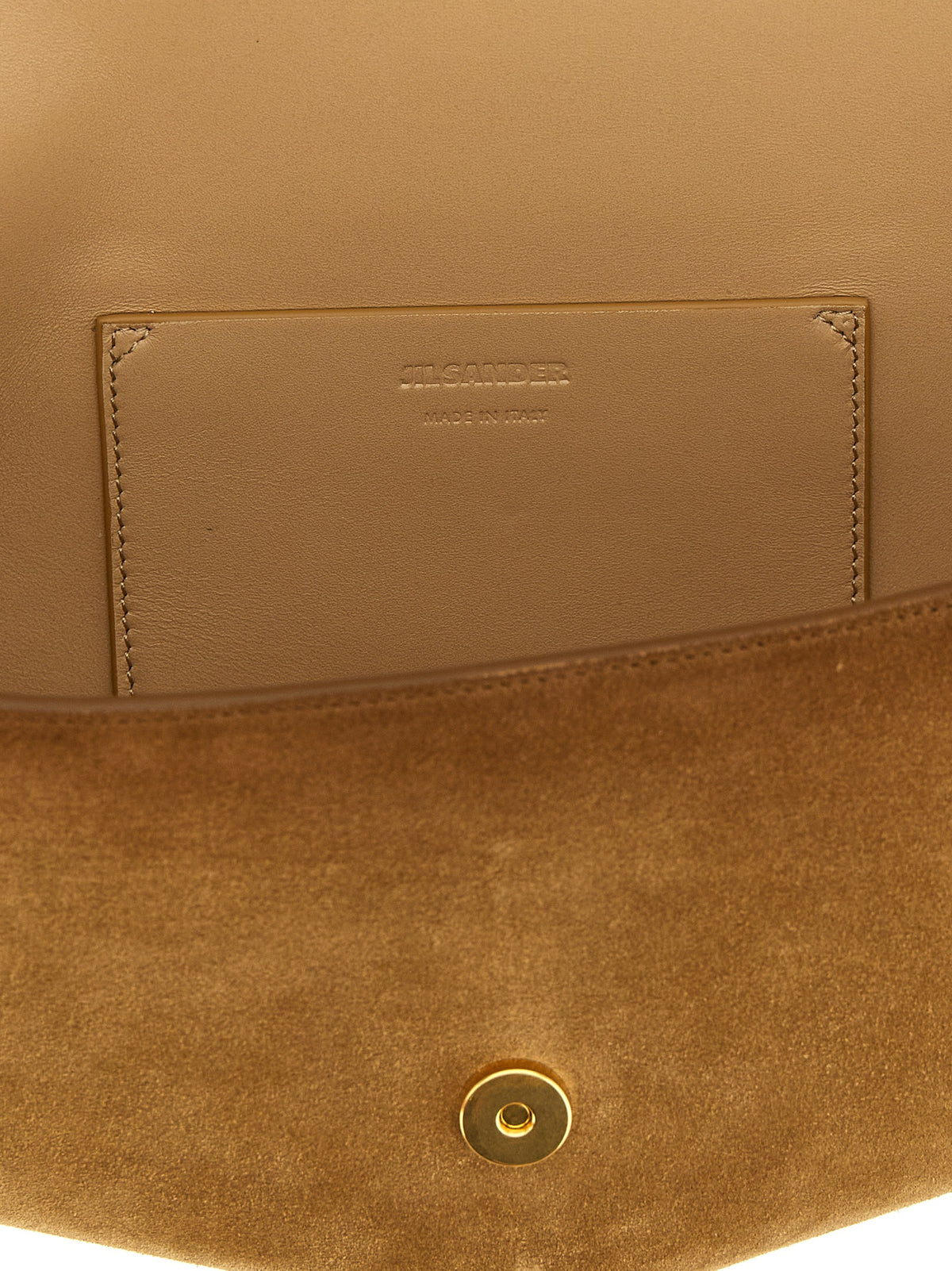 Kante Flap Shoulder Bag in Suede