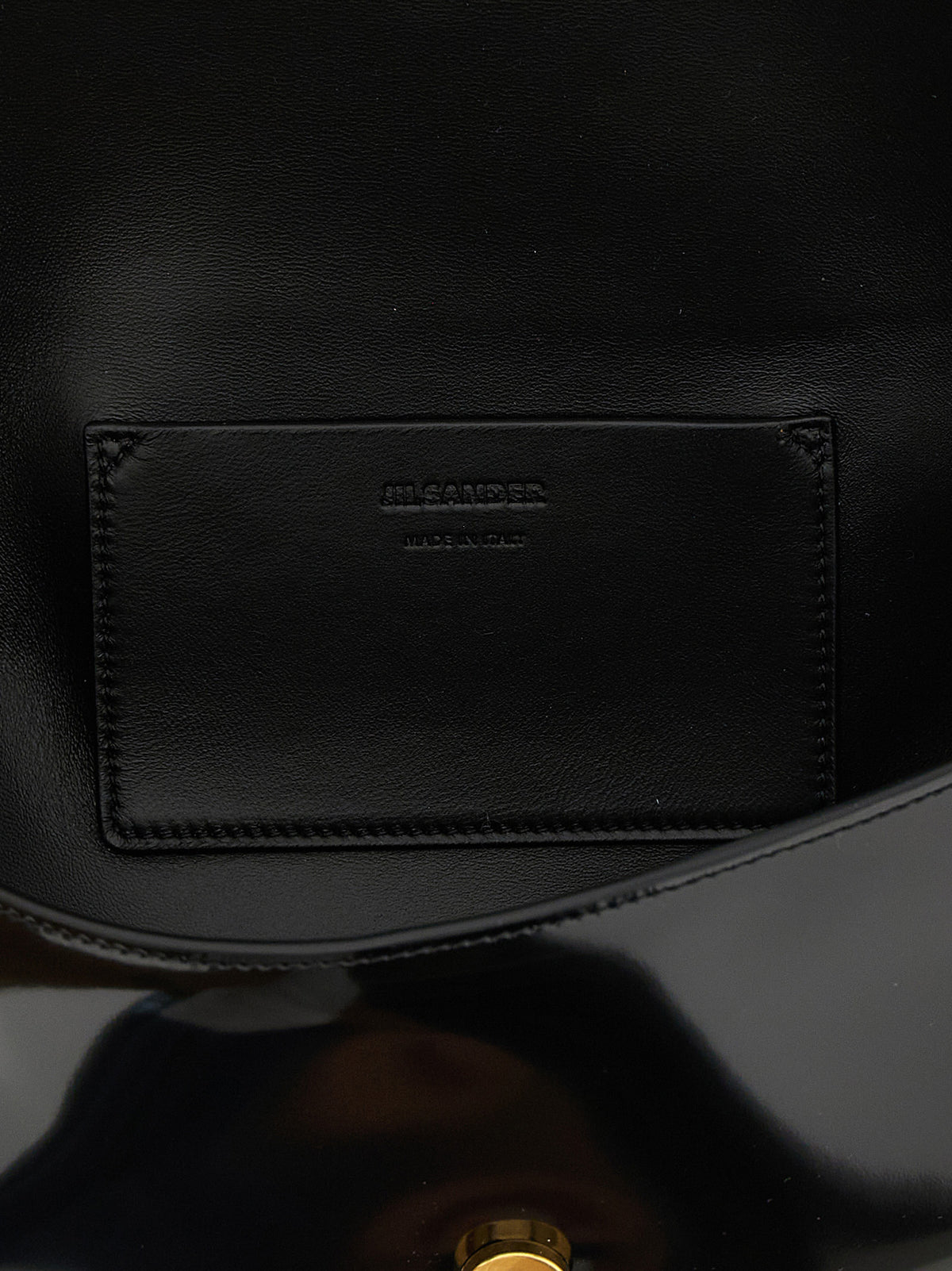 Bolso al hombro Kante Flap en piel charolada