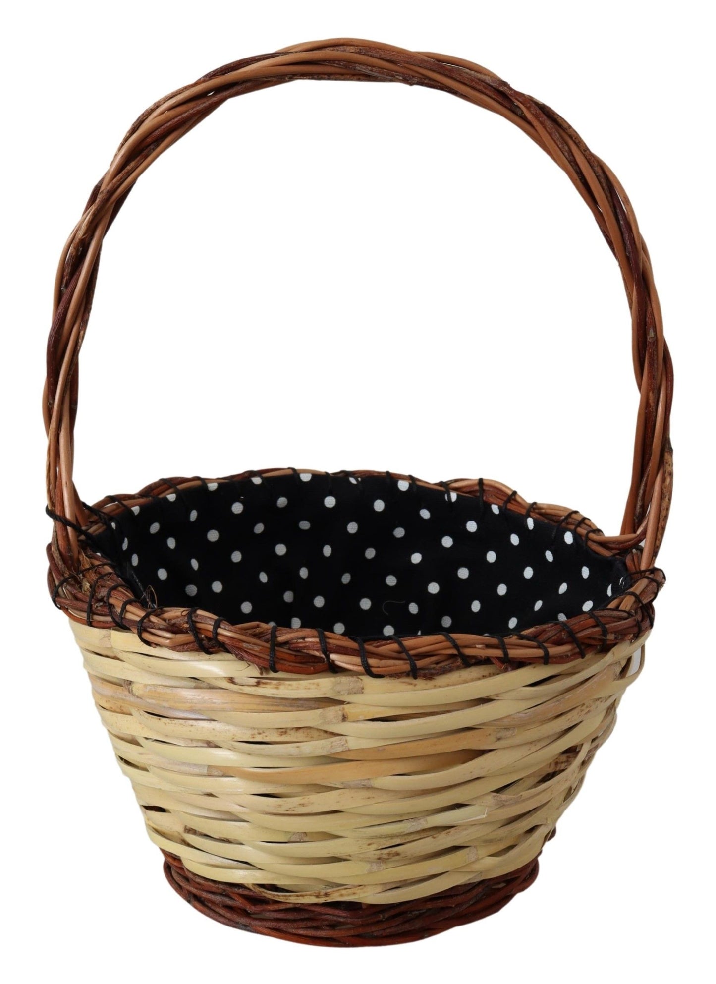 Sac fourre-tout chic en osier beige