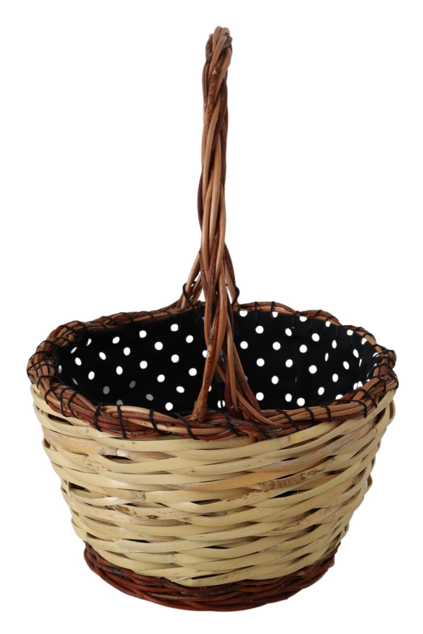 Sac fourre-tout chic en osier beige