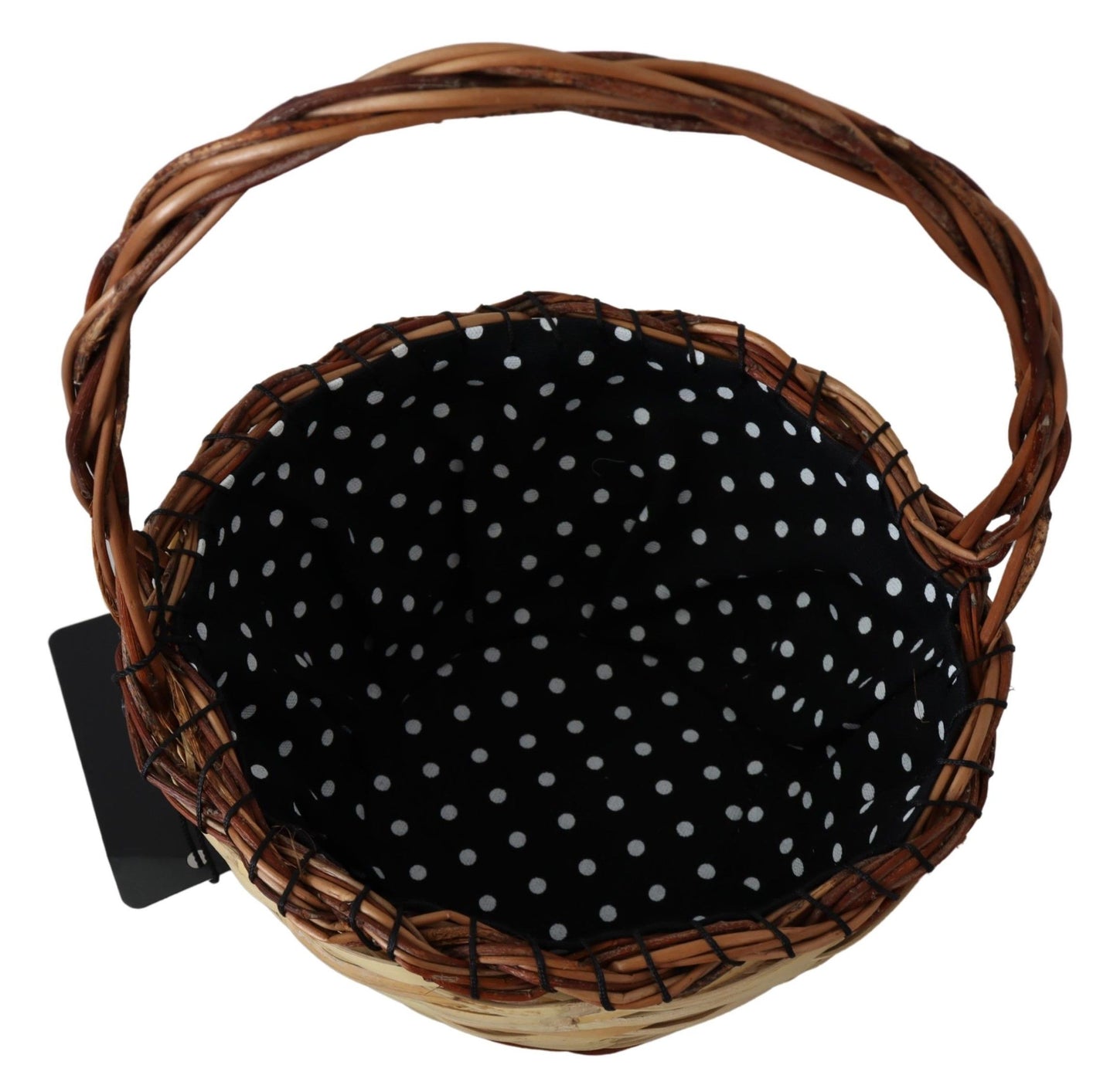 Sac fourre-tout chic en osier beige