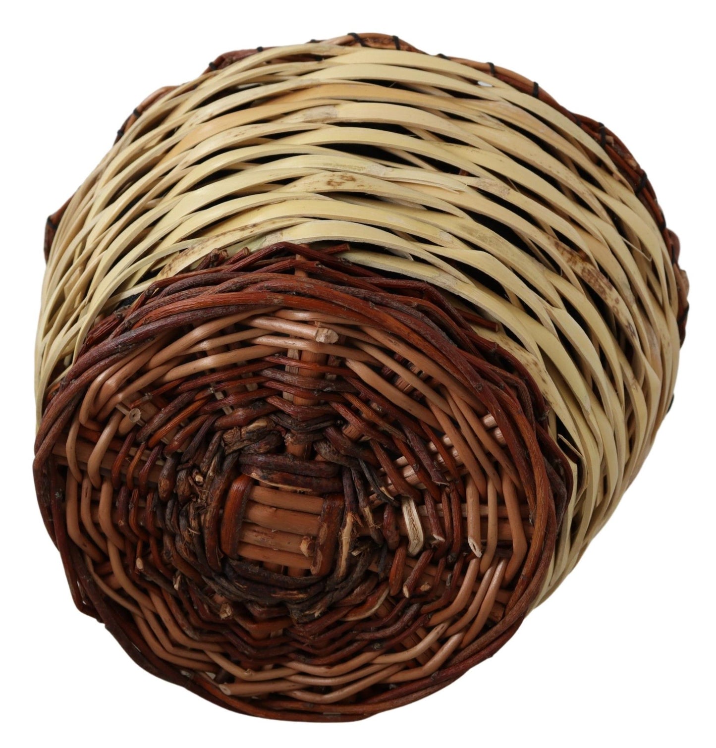 Sac fourre-tout chic en osier beige