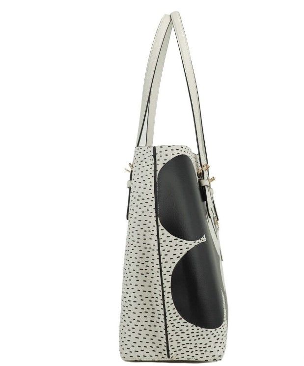 Mickey Mouse X Keith Haring Mollie Large Leather Shoulder Tote Bag C6978
