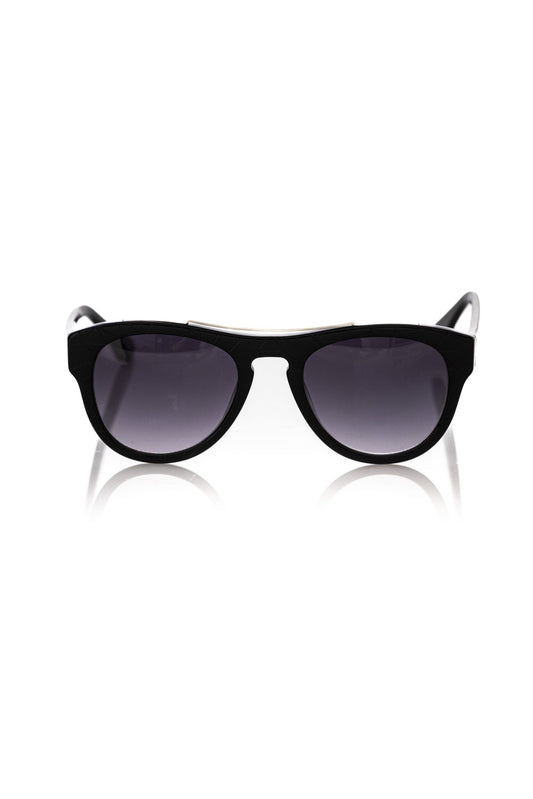 Lunettes de soleil pour homme en acétate noir