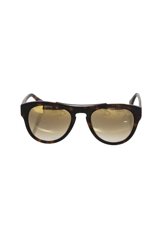 Lunettes de soleil pour homme en acétate marron