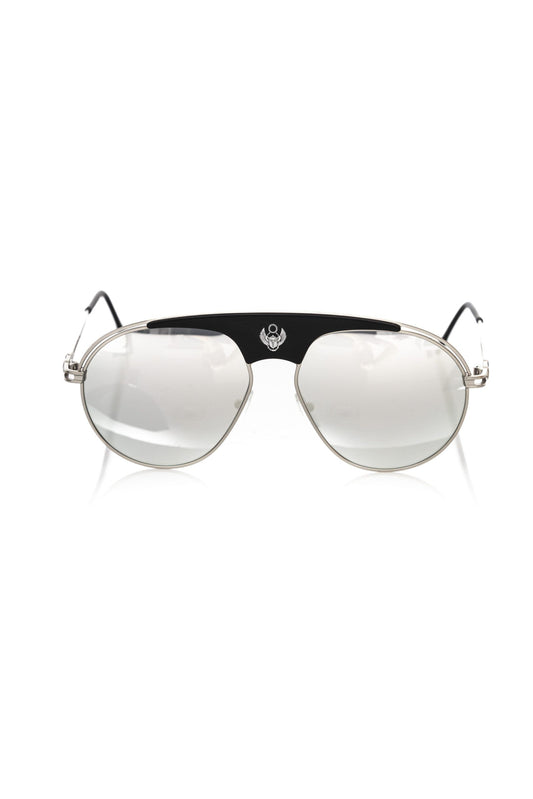 Lunettes de soleil multicolores métalliques pour hommes