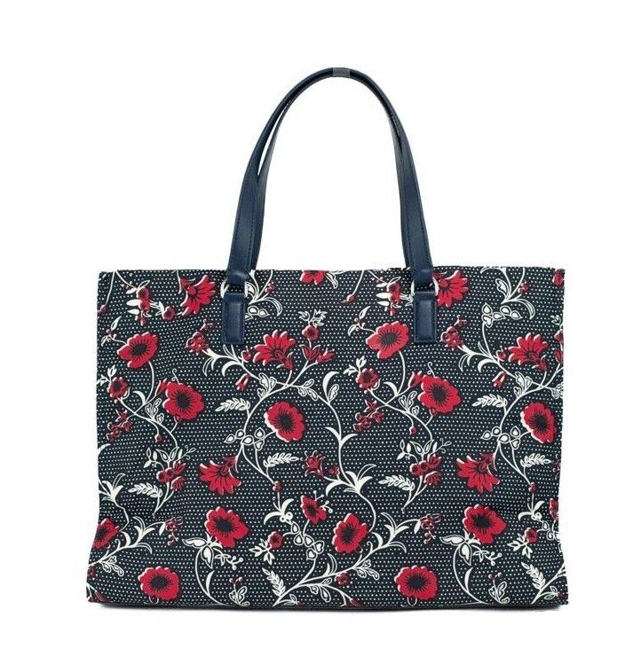 Printed Nylon Tote Bag