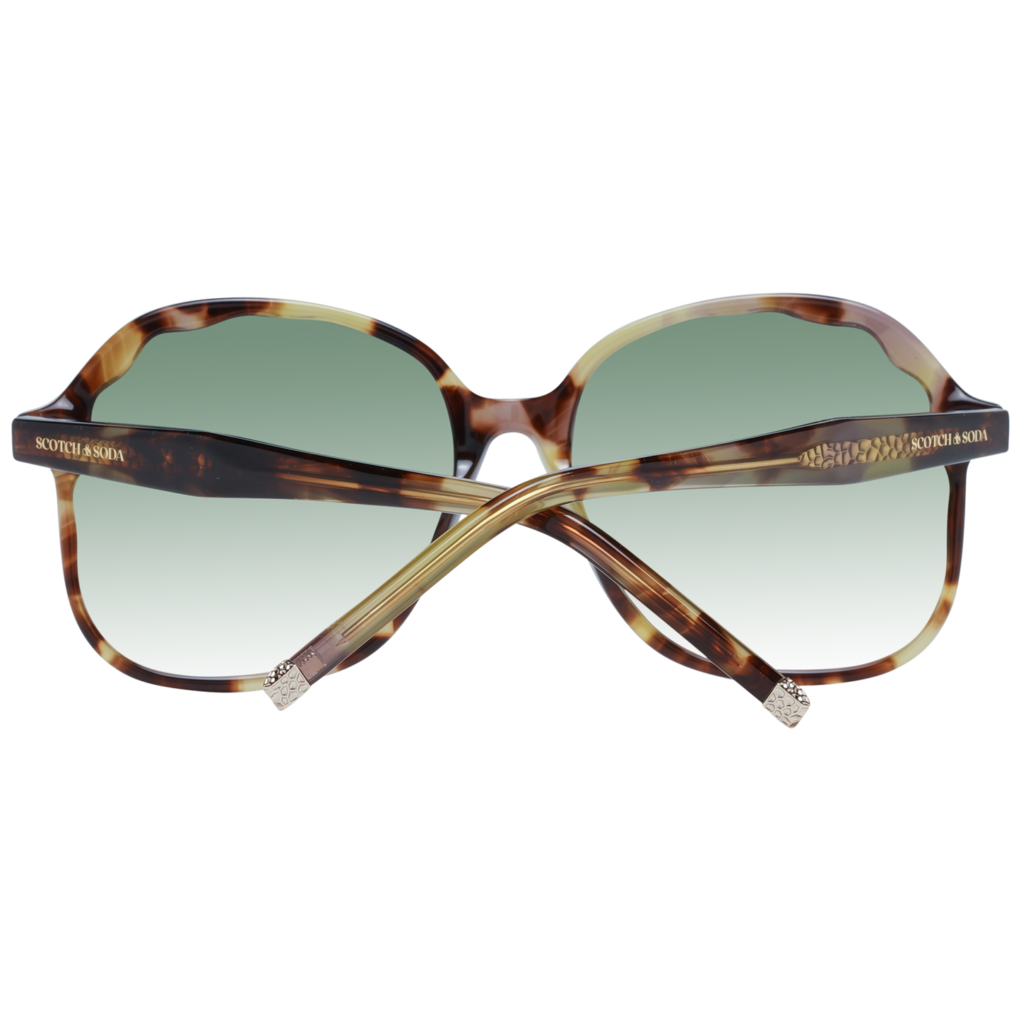 Lunettes de soleil papillon chics dégradées