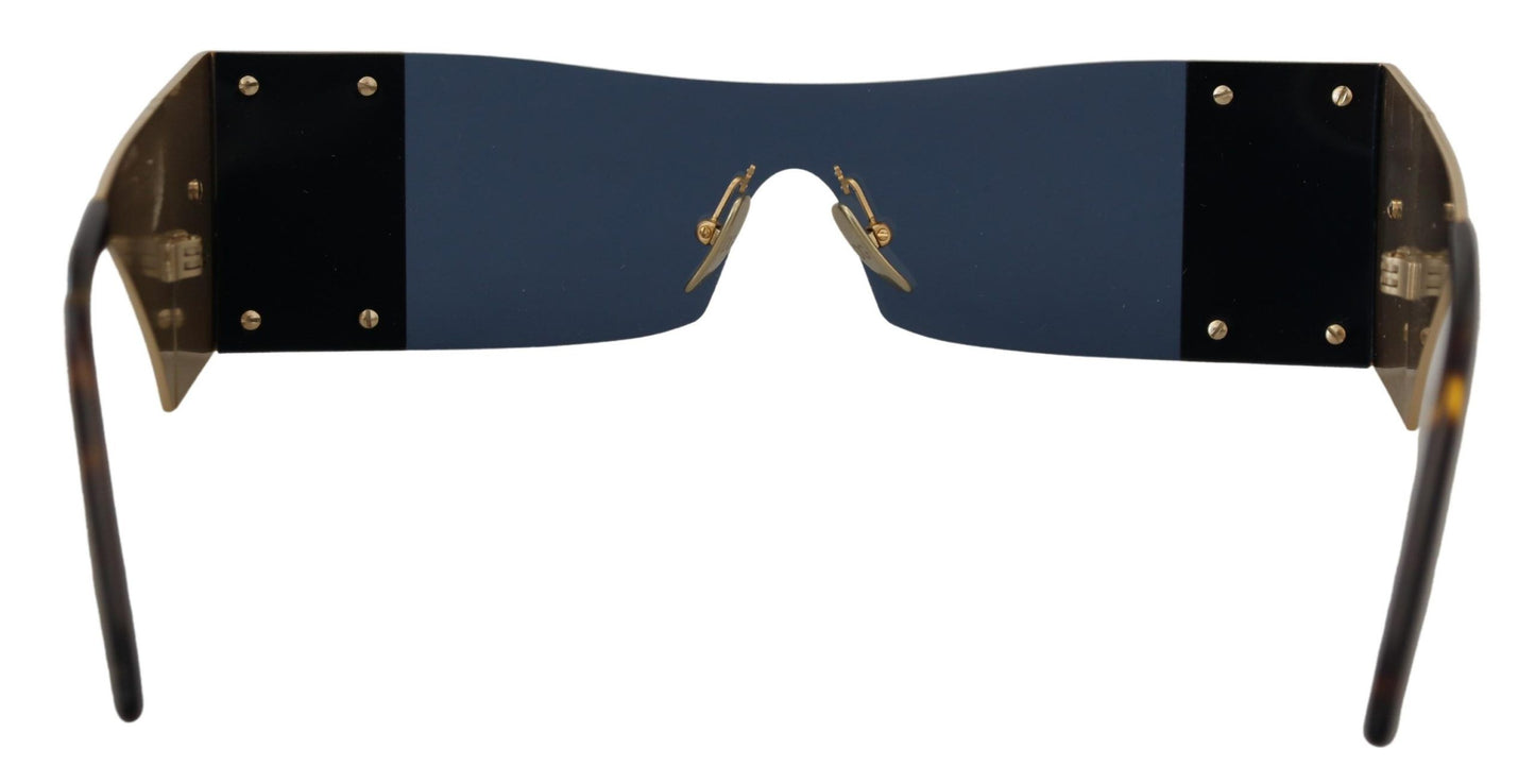 Lunettes élégantes aux teintes métalliques