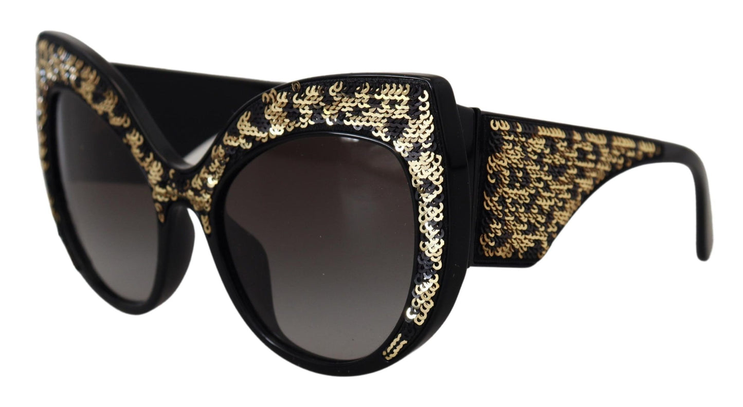 Lunettes de soleil papillon polarisées à paillettes
