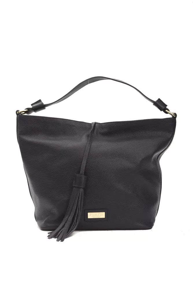 Large Shoulder Bag in Leather