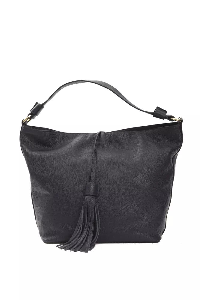 Large Shoulder Bag in Leather