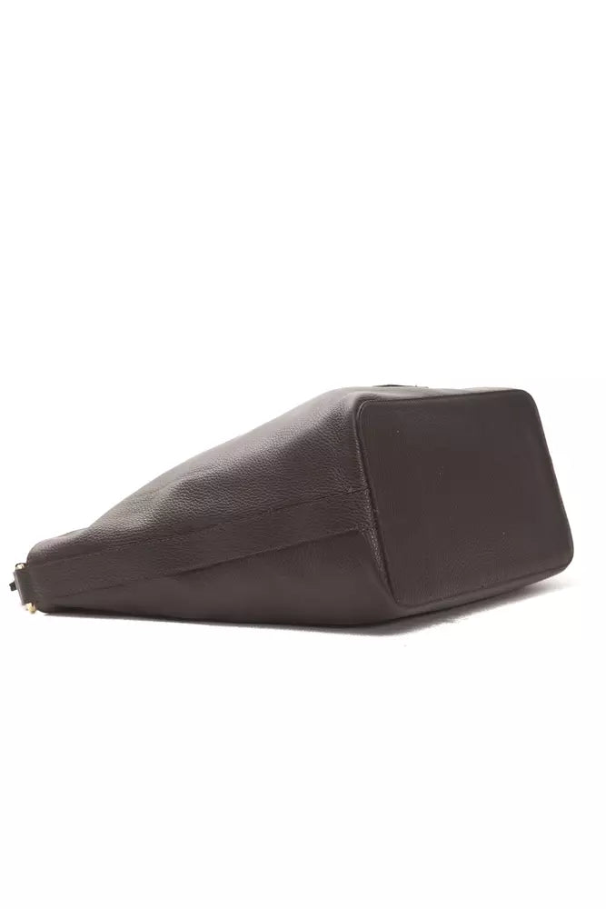 Large Shoulder Bag in Leather