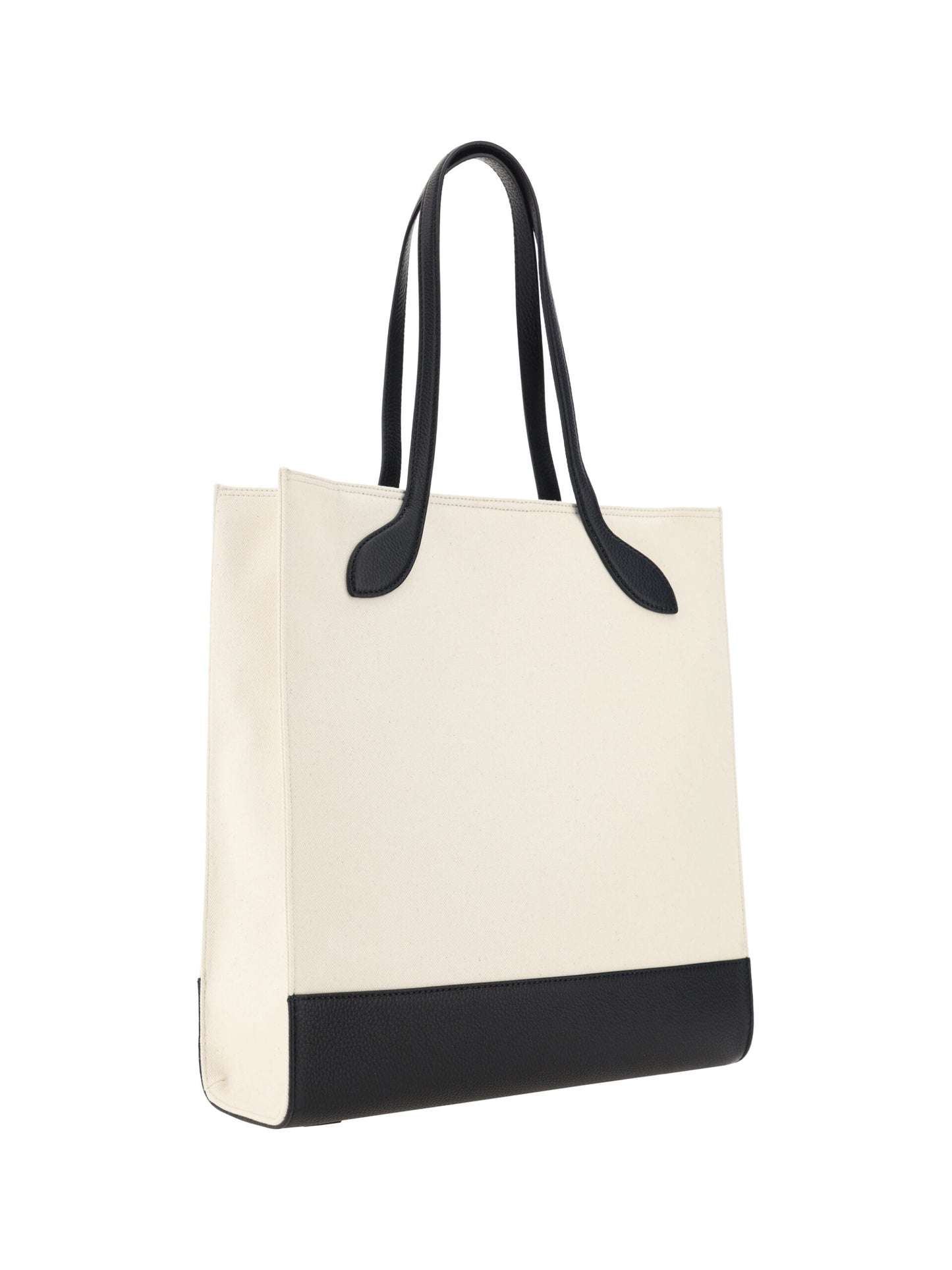 Sac fourre-tout chic en cuir monochrome