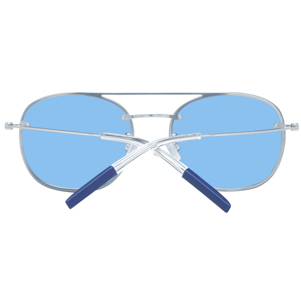 Lunettes de soleil unisexes bleues