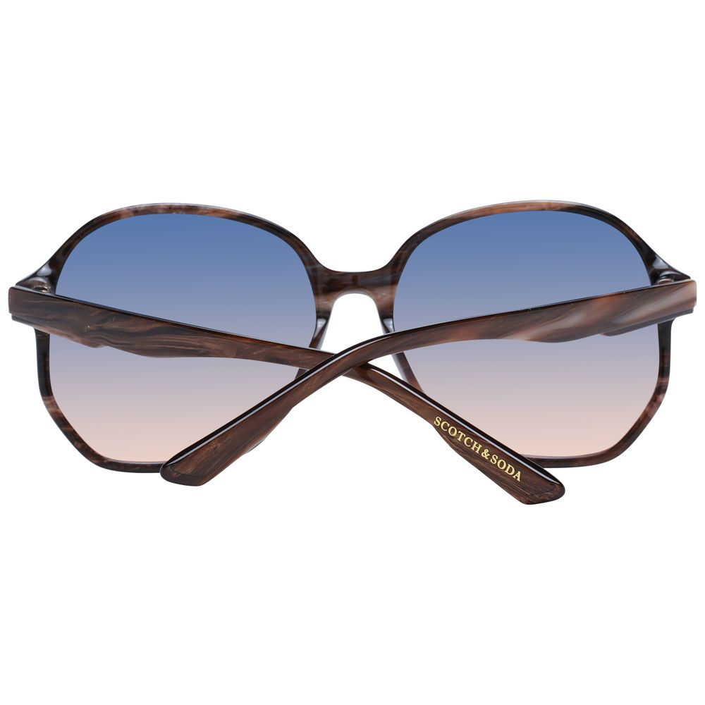 Lunettes de soleil marron pour femmes