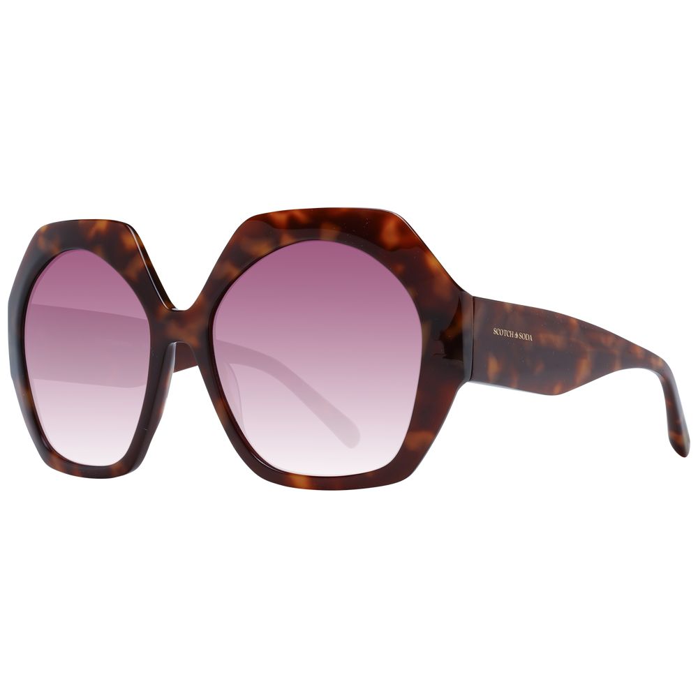 Lunettes de soleil marron pour femmes