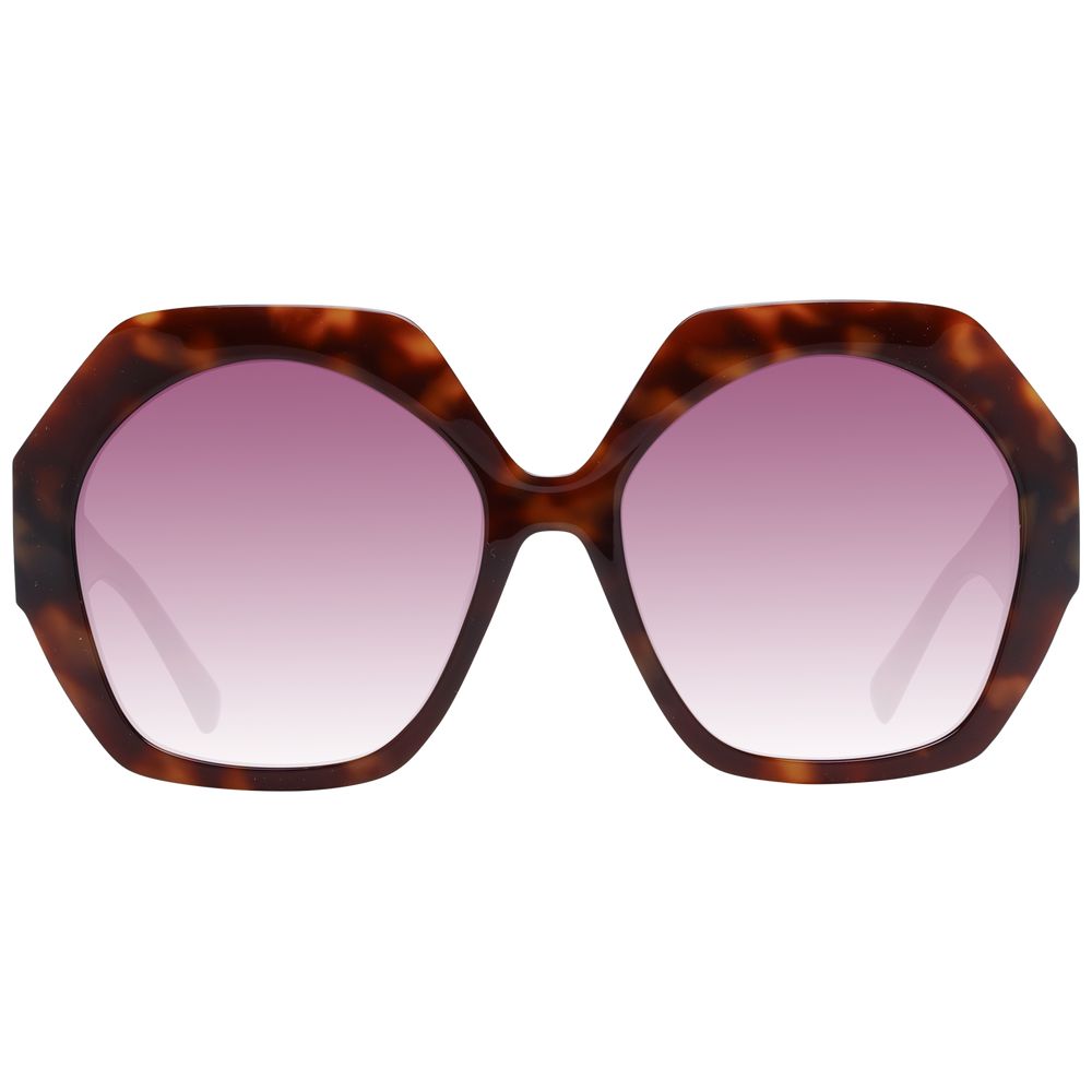 Lunettes de soleil marron pour femmes