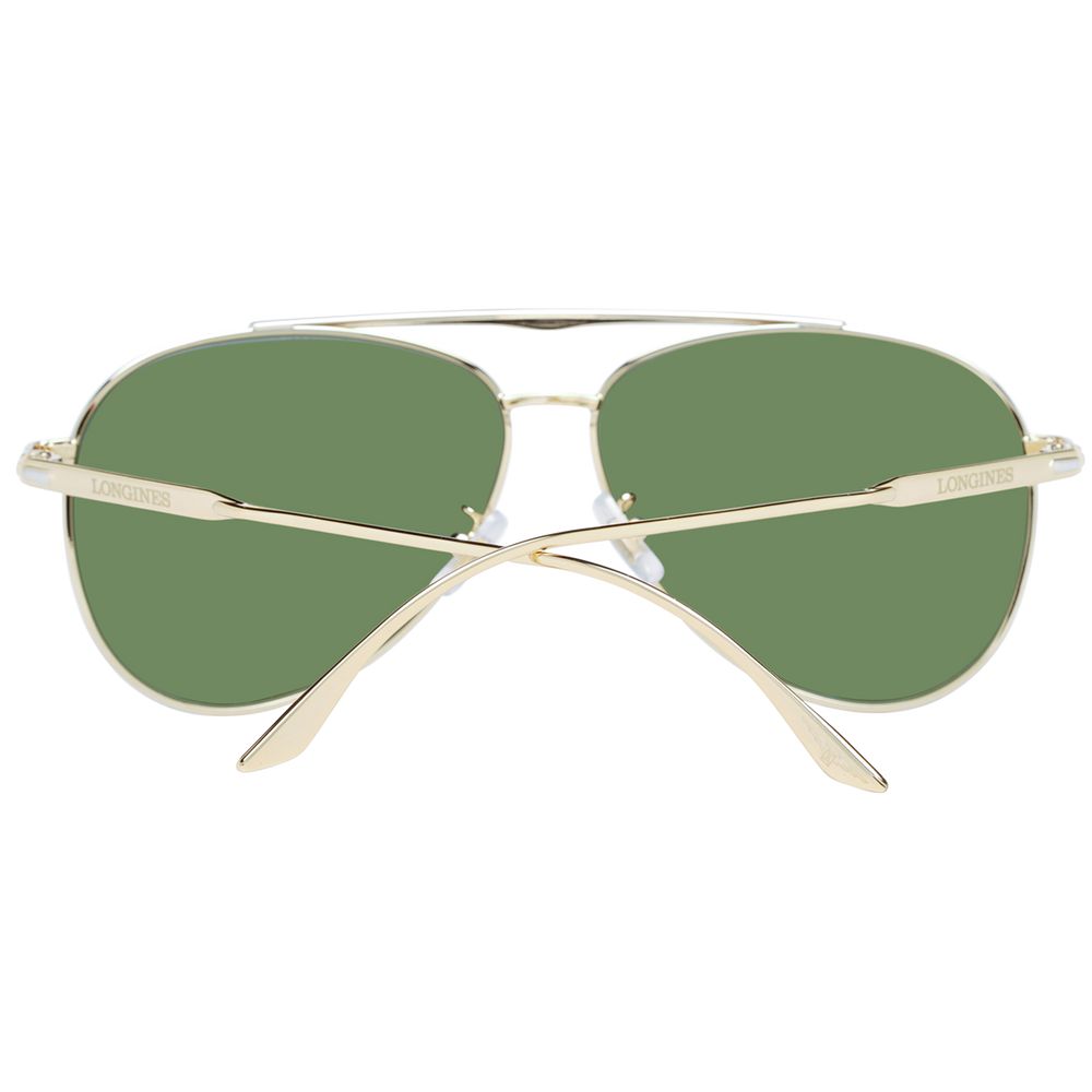 Gafas de sol doradas para hombre