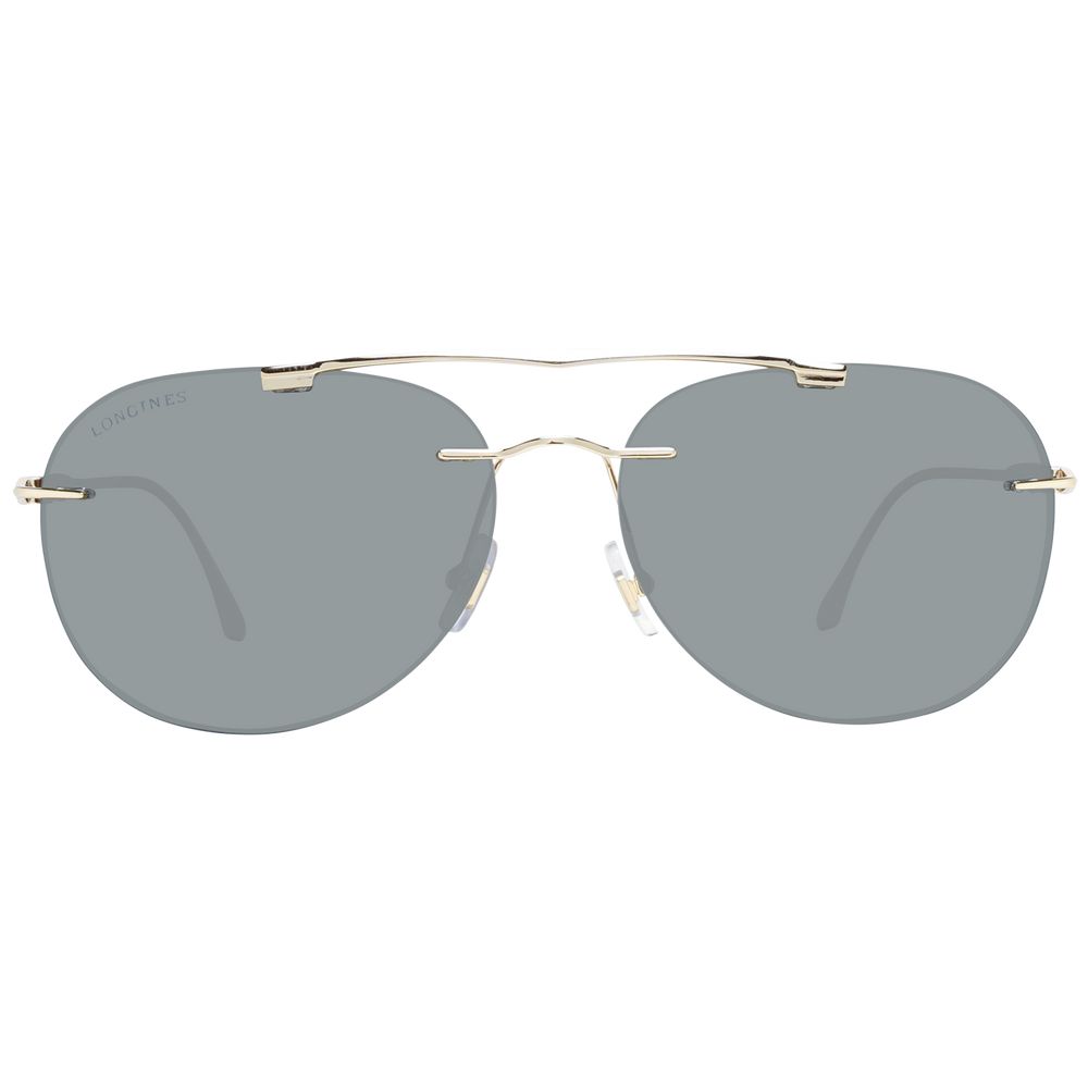 Gafas de sol doradas para hombre
