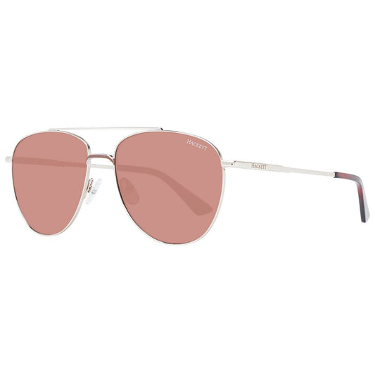 Gafas de sol doradas para hombre