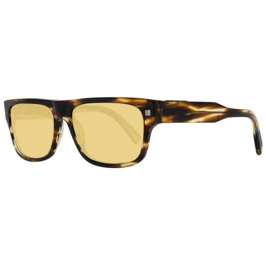 Lunettes de soleil marron pour hommes