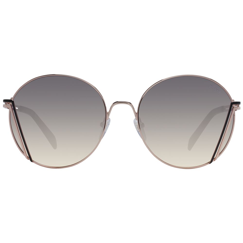Lunettes de soleil pour femmes en or rose