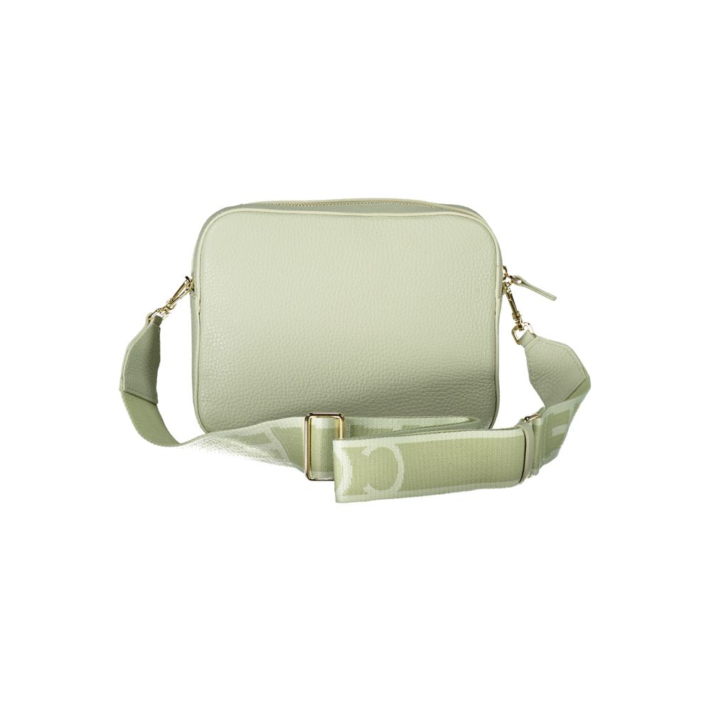 Celadon Green Leather Handbag