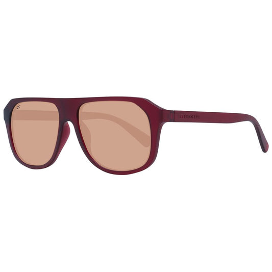 Gafas de sol burdeos para hombre