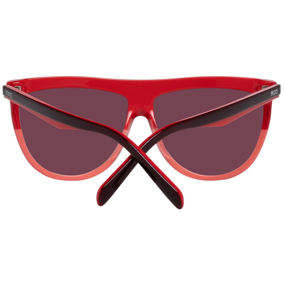 Lunettes de soleil bordeaux pour femmes