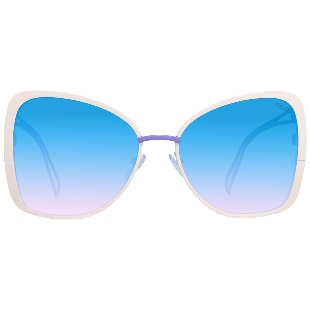 Lunettes de soleil crème pour femmes