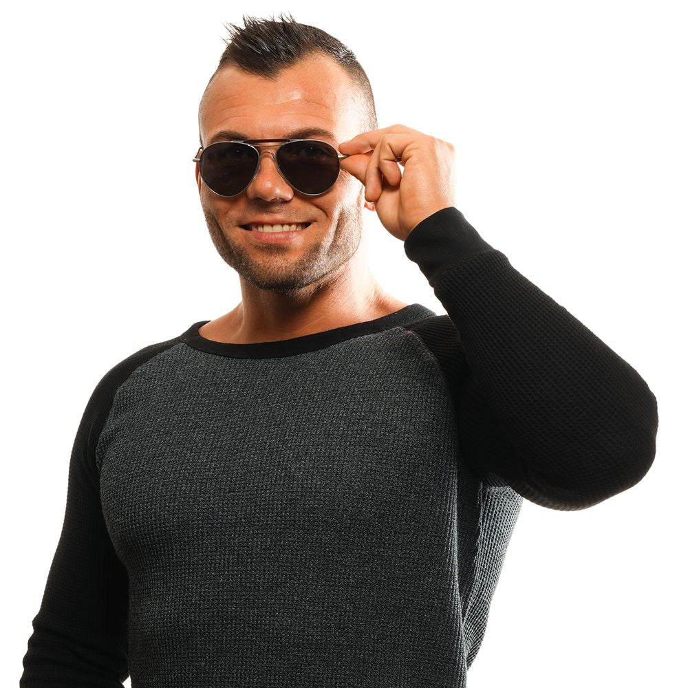 Lunettes de soleil dorées pour hommes