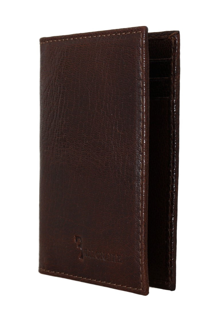Cartera de cuero Elite Moro para hombre