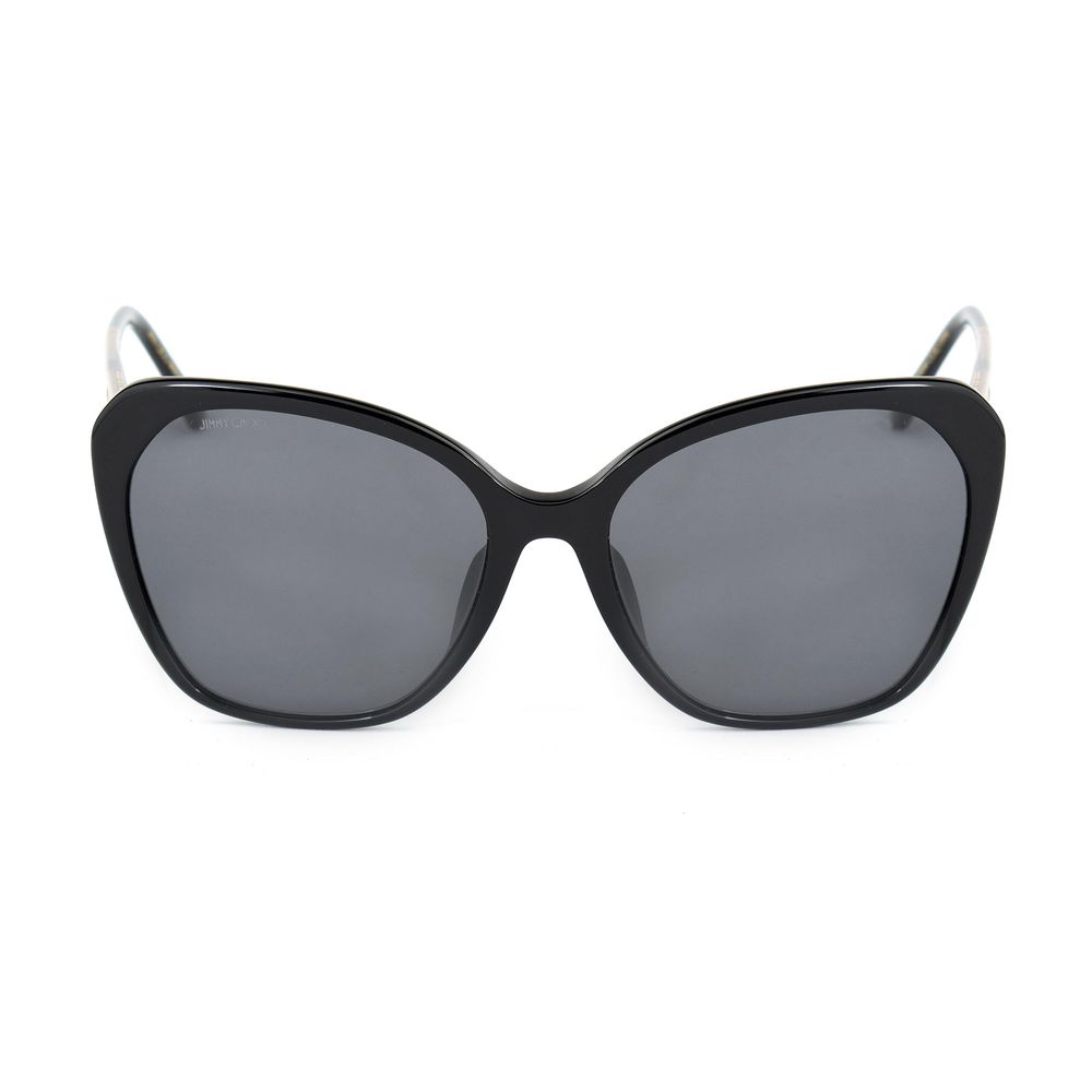 Lunettes de soleil en métal noir