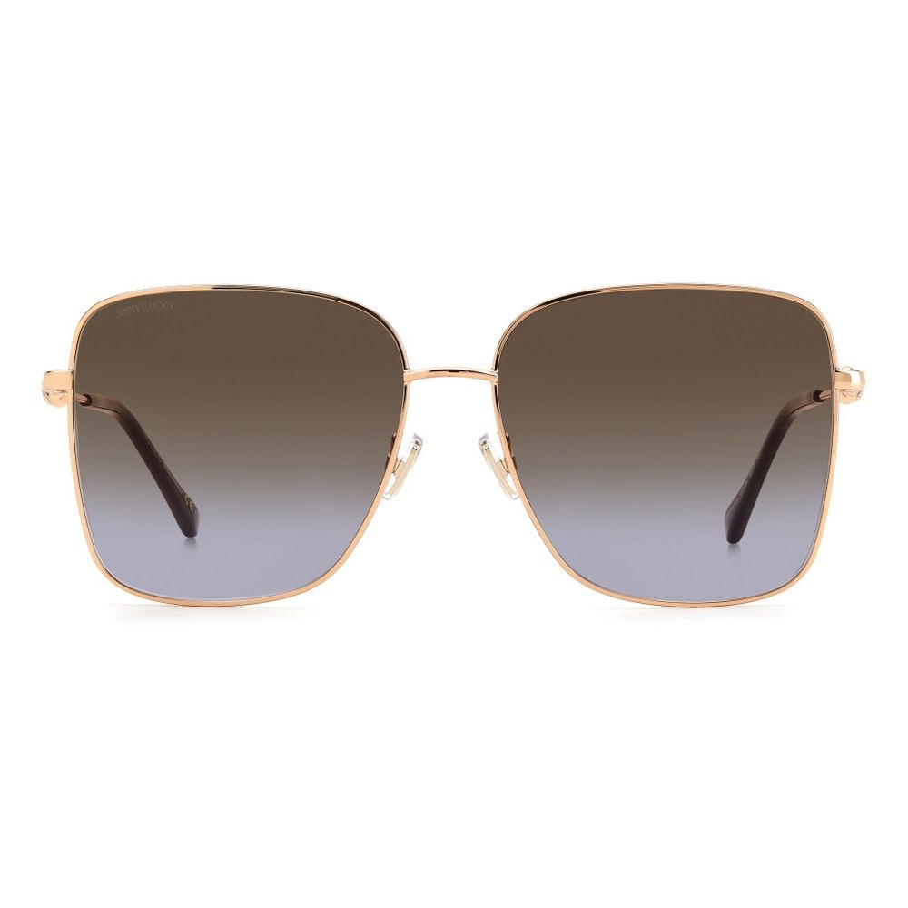 Lunettes de soleil en métal doré
