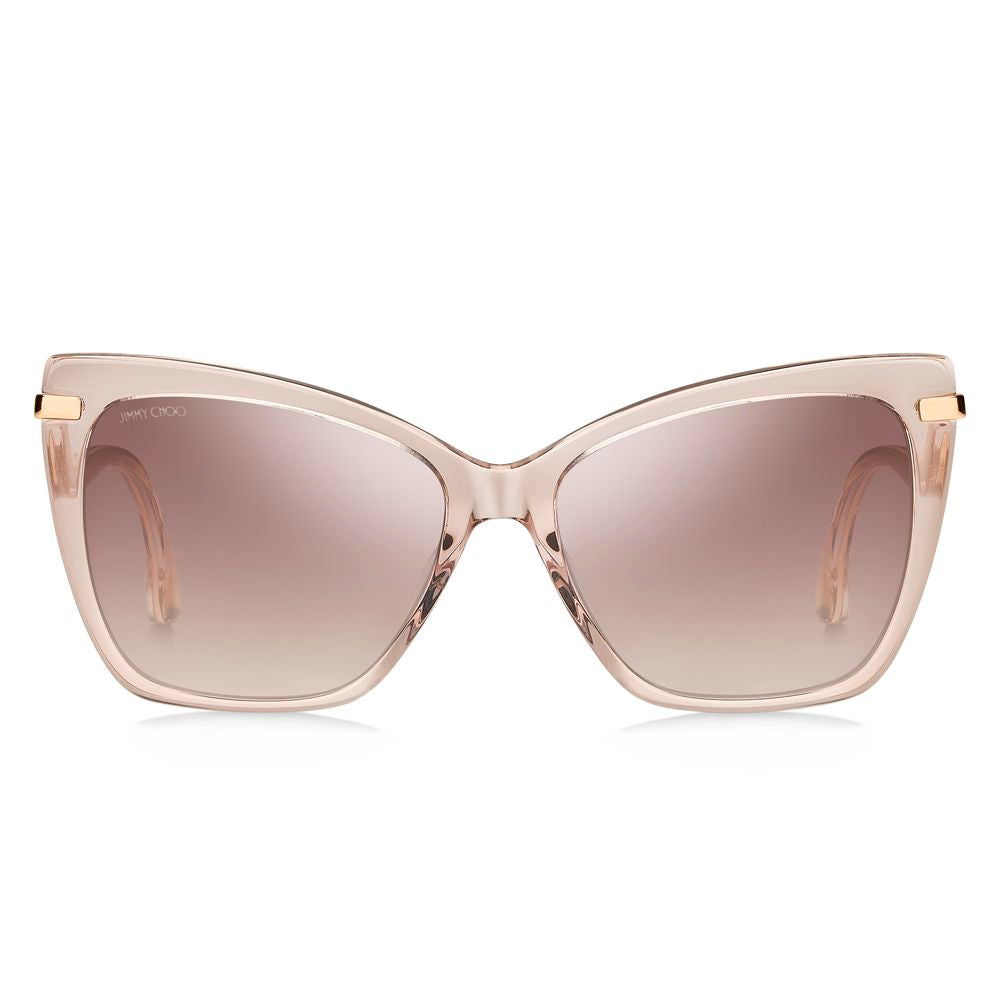 Lunettes de soleil en acétate beige