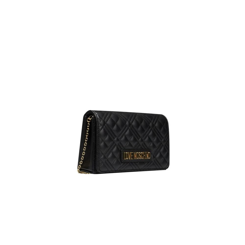 Black Quilted Crossbody Bag