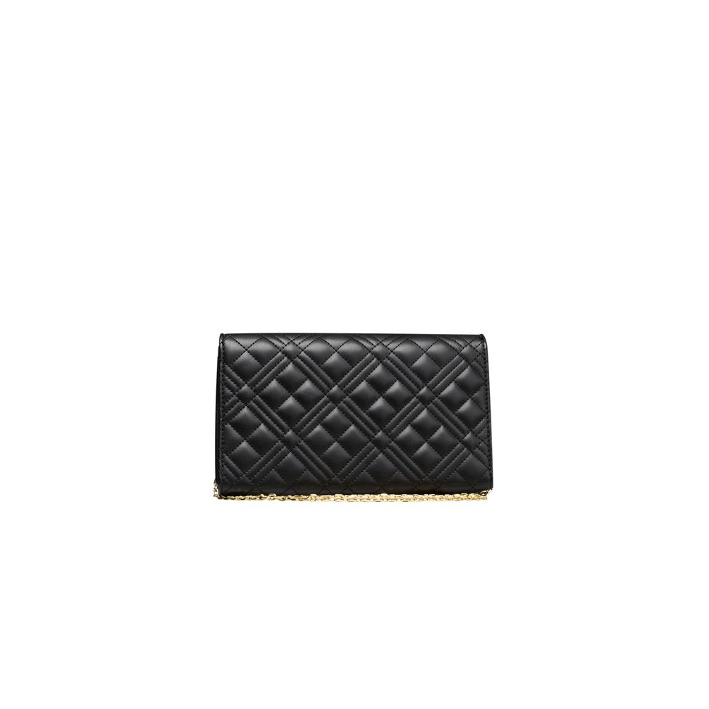 Black Quilted Crossbody Bag