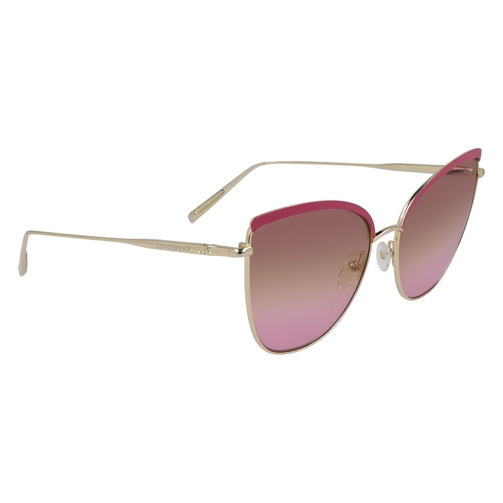 Lunettes de soleil en métal doré